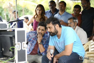 Naa Peru Surya Naa Illu India Movie Working Stills
